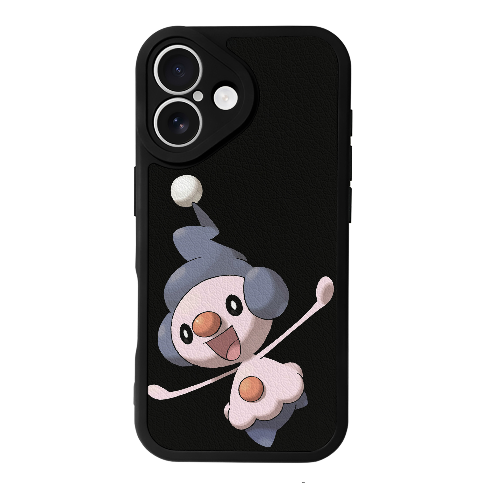（画像用） ポケットモンスター Pokémon 【iPhone 16シリーズ対応】シリコンスマホケース（レザー調） 材質：シリコン